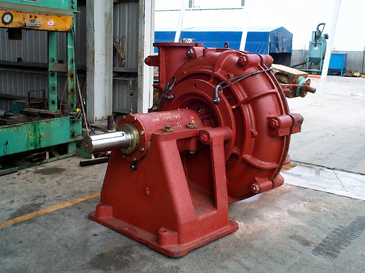 Clyde Morris Slurry Pump Refurbishment
