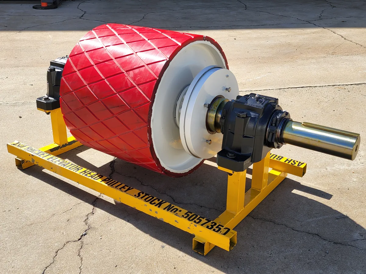 Bucket Elevator Drive Pulley Refurbishment