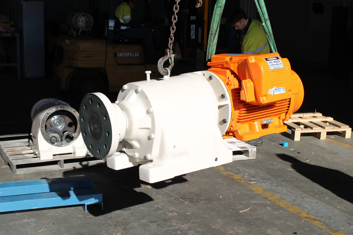 Logwasher Drive Reduction Unit Refurbishment