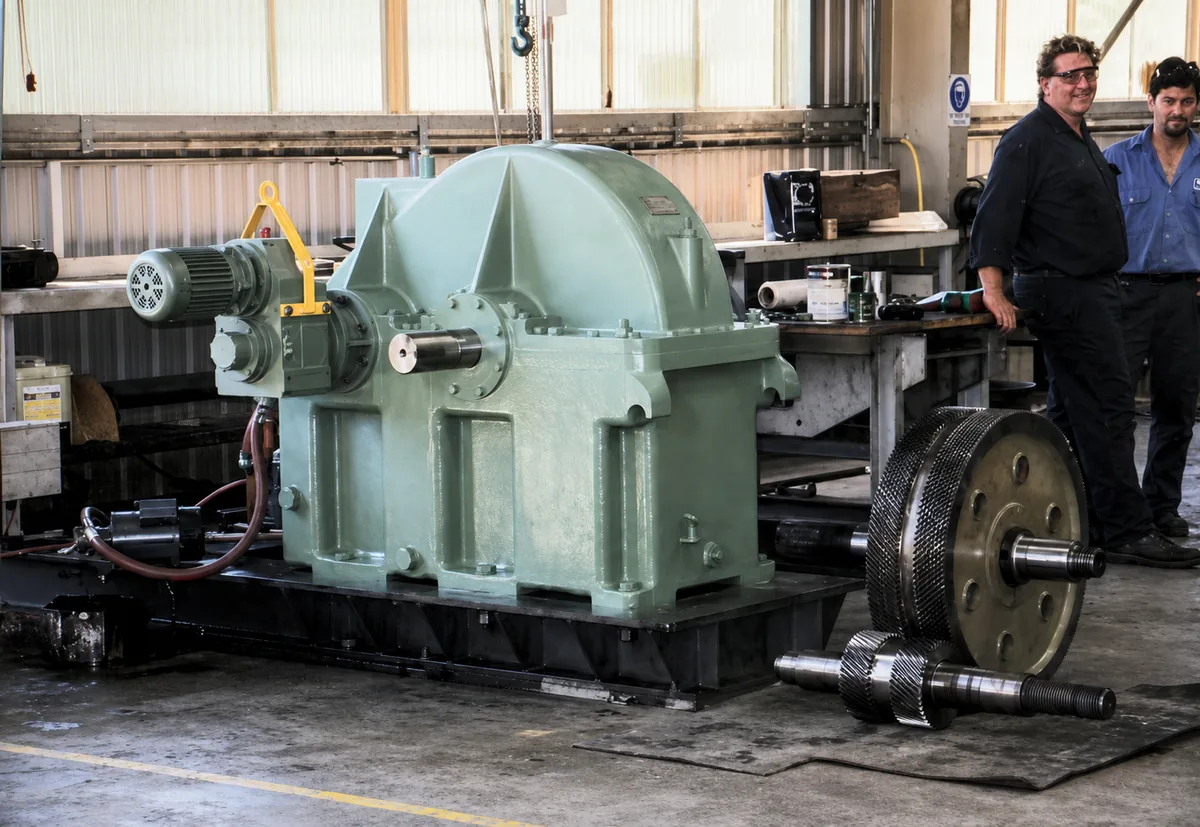 Digestion Feed Pump Drive Gearbox Refurbishment