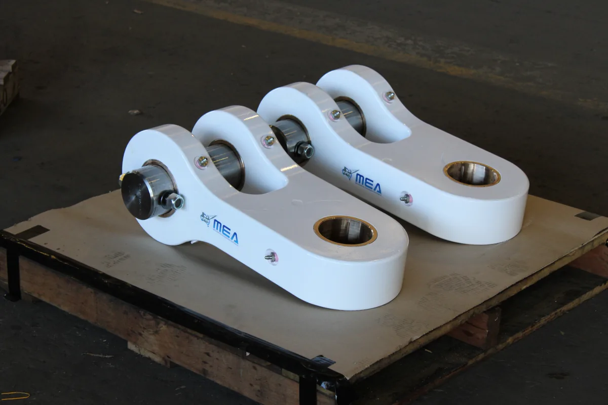 Dragline IBS Tensioner Offset Link Refurbishment