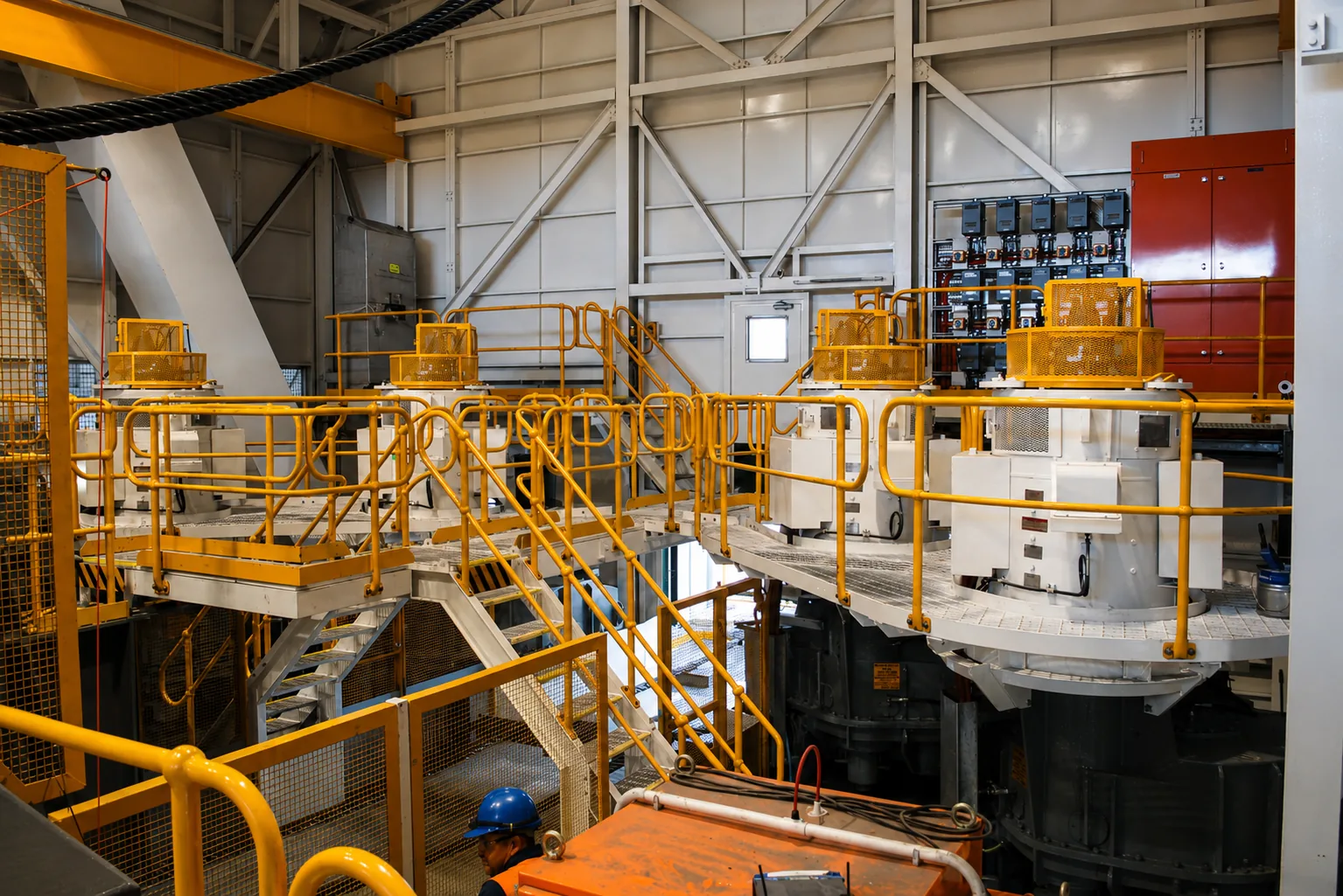 Dragline Walkways, Guarding & Access