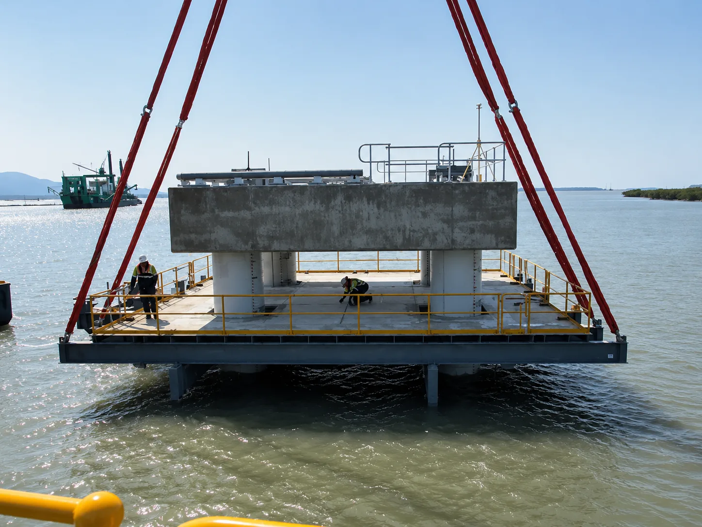 LNG Mooring Dolphin Platform