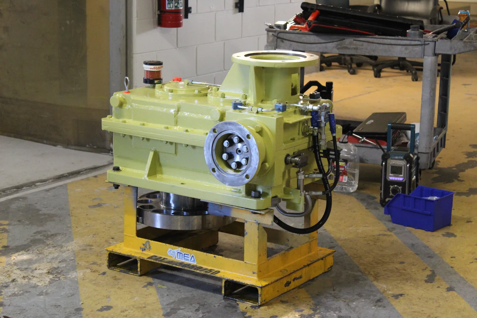 Air-Heater Drive Gearbox, photo 1